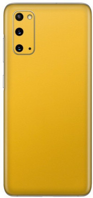 Orgic India Samsung S20 Mobile Skin(Yellow)