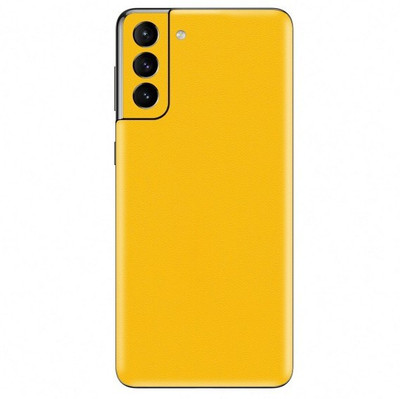 Orgic India Samsung S21 Fe Mobile Skin(Yellow)