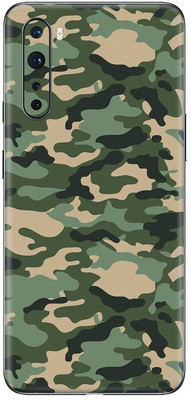 Orgic India OnePlus Nord Mobile Skin(Camo Green)