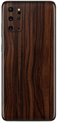 Orgic India Samsung S20 Plus Mobile Skin(Ebony Wood)