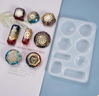 Ditya Crafts Silicone Fondant & Gum paste Mould 8(Pack of 1)