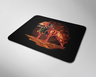 BLISSart Mousepad For Laptops Computer Gaming Mouse Pad HD Printed-Game Character Dog Mousepad(Square (9 X 7.5 Inches))