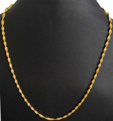 Nawab Collection Trendy Beautiful Design GlodanLight wight Ruby Gold-plated Plated Alloy Chain