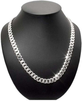 POKEDENIM 00 - HJ - S2 Rhodium, Silver Plated Alloy Chain