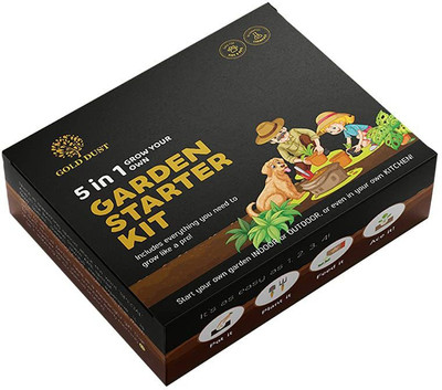 CYBEXIS Grow It Yourself Gardening Kit- 5 Variety Seed(10 g)