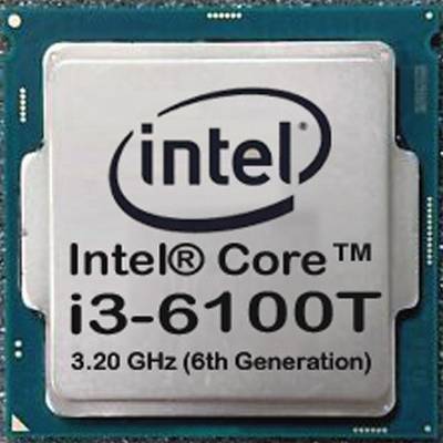 GIGASTAR 3.2 GHz LGA 1151 INTEL CORE I3 6100T Processor
