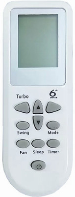MG ENTERPRISE 84 AC Remote Compatible for AC  Remote Controller Whirlpool Remote Controller(White)
