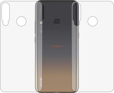 MOBART Back Screen Guard for TECNO SPARK POWER (Matte Finish)(Pack of 2)