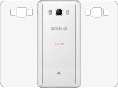 MOBART Back Screen Guard for SAMSUNG GALAXY J7 2016 (Matte Finish)(Pack of 2)