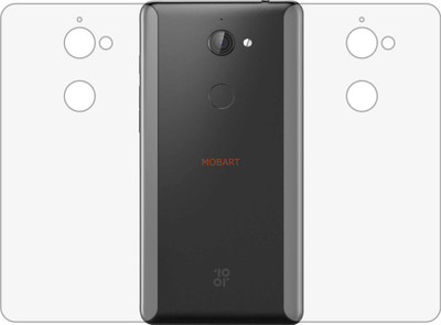 MOBART Back Screen Guard for 10.OR E BEYOND BLACK 2 GB (Matte Finish)(Pack of 2)