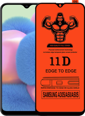HQ Protection Edge To Edge Tempered Glass for SAMSUNG GALAXY A50(Pack of 1)
