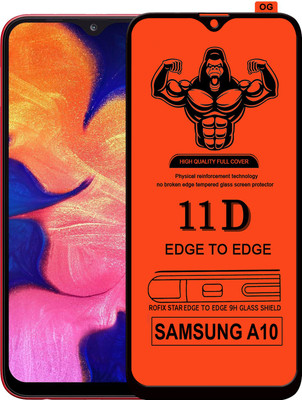 Laxdom Edge To Edge Tempered Glass for SAMSUNG GALAXY A10(Pack of 1)