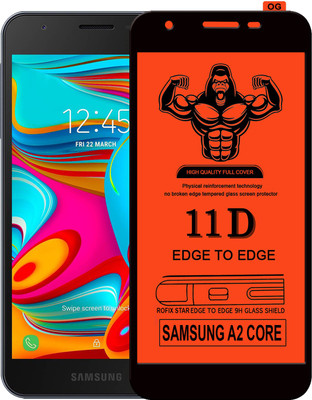 Laxdom Edge To Edge Tempered Glass for SAMSUNG GALAXY A2 CORE(Pack of 1)