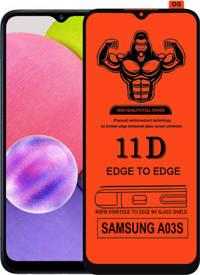 HQ Protection Edge To Edge Tempered Glass for SAMSUNG GALAXY A03S(Pack of 1)