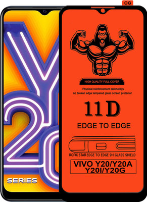 HQ Protection Edge To Edge Tempered Glass for VIVO Y20I(Pack of 1)