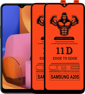 HQ Protection Edge To Edge Tempered Glass for SAMSUNG GALAXY A20S(Pack of 2)