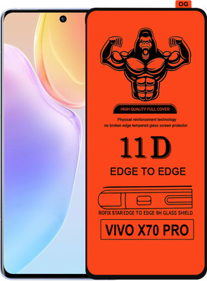 HQ Protection Edge To Edge Tempered Glass for VIVO X70 PRO(Pack of 1)