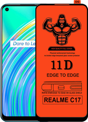 HQ Protection Edge To Edge Tempered Glass for REALME C17(Pack of 1)