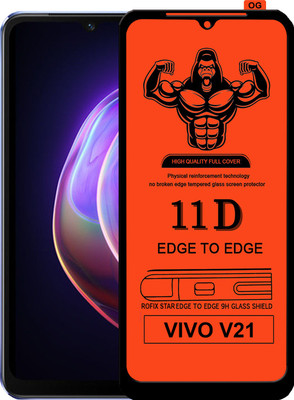 HQ Protection Edge To Edge Tempered Glass for VIVO V21(Pack of 1)
