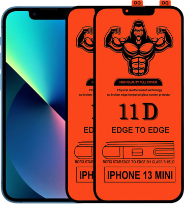 HQ Protection Edge To Edge Tempered Glass for APPLE IPHONE 13 MINI(Pack of 2)