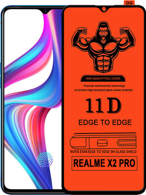 HQ Protection Edge To Edge Tempered Glass for Realme X2 Pro(Pack of 1)