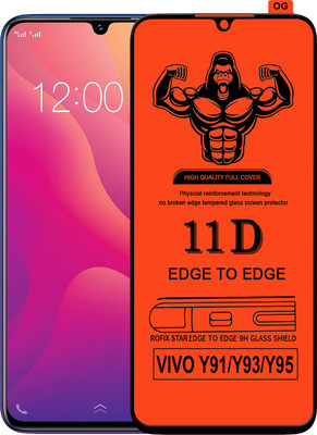 Laxdom Edge To Edge Tempered Glass for VIVO Y95(Pack of 1)