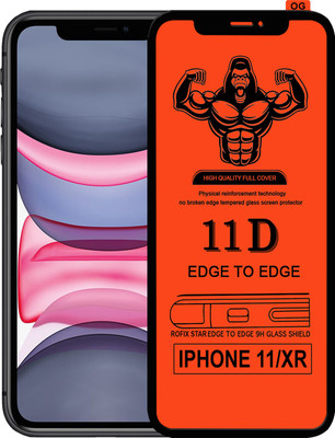 Laxdom Edge To Edge Tempered Glass for APPLE IPHONE 11(Pack of 1)