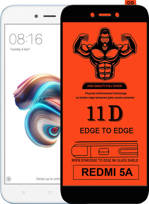 HQ Protection Edge To Edge Tempered Glass for Mi Redmi 5A(Pack of 1)