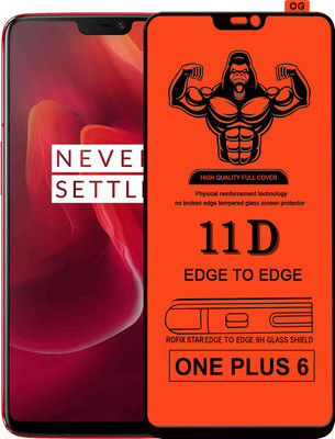 HQ Protection Edge To Edge Tempered Glass for OnePlus 6(Pack of 1)