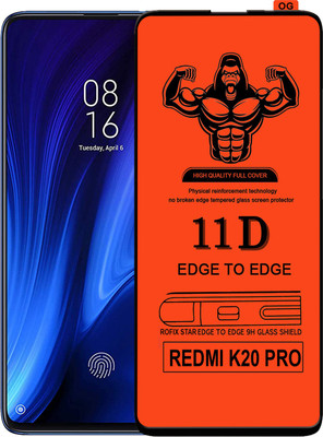 Laxdom Edge To Edge Tempered Glass for Mi K20 Pro(Pack of 1)