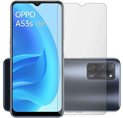 AGRSHI Tempered Glass Guard for Oppo A53s 5G(Pack of 1)