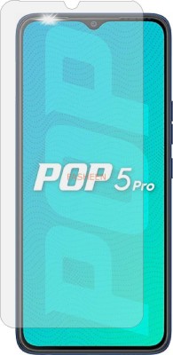 Fasheen Tempered Glass Guard for TECNO POP 5 PRO BD4J (Flexible Shatterproof)(Pack of 1)