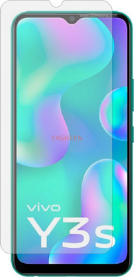 Fasheen Tempered Glass Guard for VIVO Y3S 2021 V2044 (Flexible Shatterproof)(Pack of 1)