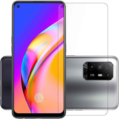 AGRSHI Tempered Glass Guard for Oppo F19 Pro(Pack of 1)