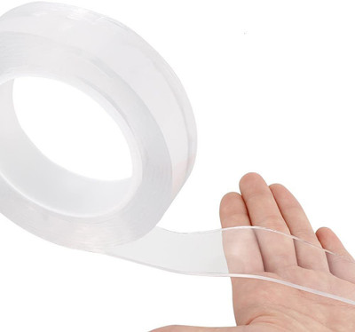 KNOCKNEW Double sided Medium Double sided (Manual)(Set of 1, Transparent)