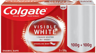 Colgate VISIBLE White 1 Shade whiter in 1 week 200 GM Toothpaste(200 g)