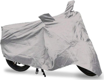 POLYMAXX Waterproof Two Wheeler Cover for Bajaj(Pulsar 220 DTS-i, Silver)