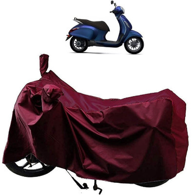 Autoprime Two Wheeler Cover for Bajaj(Fusion, Maroon)