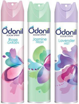 Lavender, Jasmine, Rose Spray(3 x 140 ml)