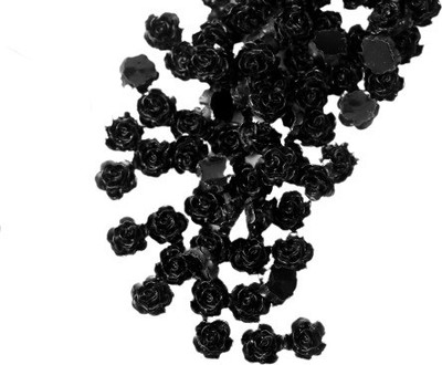 Shivarth Rose Flower Beads for Use Bracelet Earring Art & Craft (100pcs 10MM)