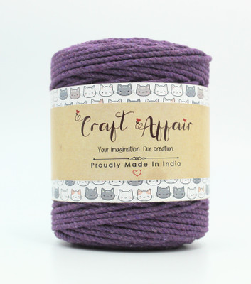 Craft Affair Voilet Thread(100 m Pack of1)