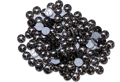 Shivarth Gadi Printed Making Handmade Pastable Beads Embroidery Material (50pcs 8MM)