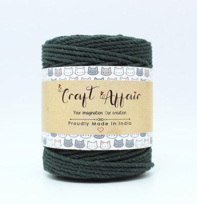 Craft Affair Bottle Green Thread(50 m Pack of1)
