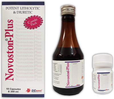 Novoston Plus Combi Pack(200 ml, 18 Capsules)