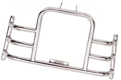 WHEETOYKART Stainless Steel Front Leg Crash Guard For Royal Elfield(chrome)(Royal Enfield)