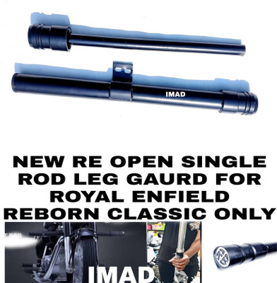 imad HEAVY LEG GUARD FOR NEW CLASSIC REBORN ONLY Bike Crash Guard(Royal Enfield)
