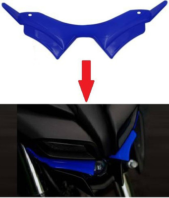 AIRSKY Bike Winglet for Yamaha MT15 Blue Flexible Bike Fairing Kit