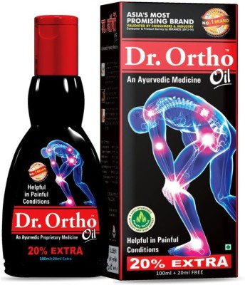 Dr. Ortho Relief- Ayurvedic Joint Pain Massage Oil Liquid(120 ml)