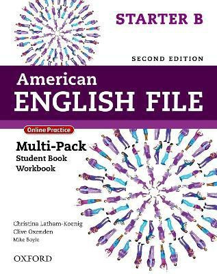 American English File: Starter: B Multi-Pack(English, Mixed media product, unknown)