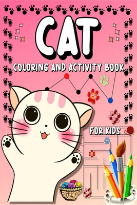 Cat Coloring And Activity Book for Kids(English, Paperback, Osborne Editorials)